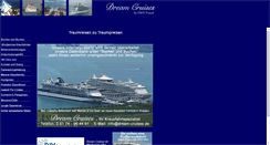 Desktop Screenshot of dream-cruises.de